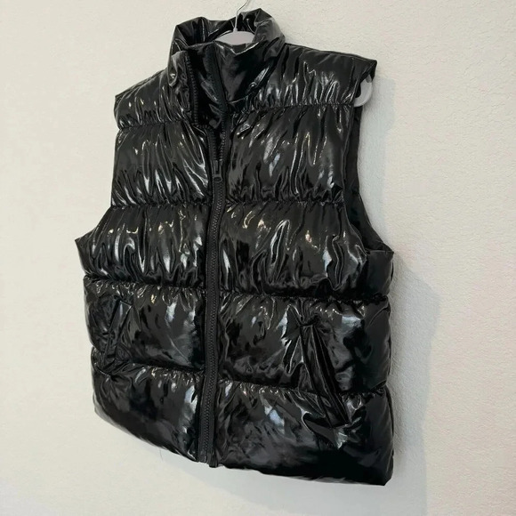 Edikted Neo Puffer Vest Black Small - Picture 6 of 7
